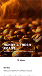 Mobile Screenshot of henrysfreshroast.com